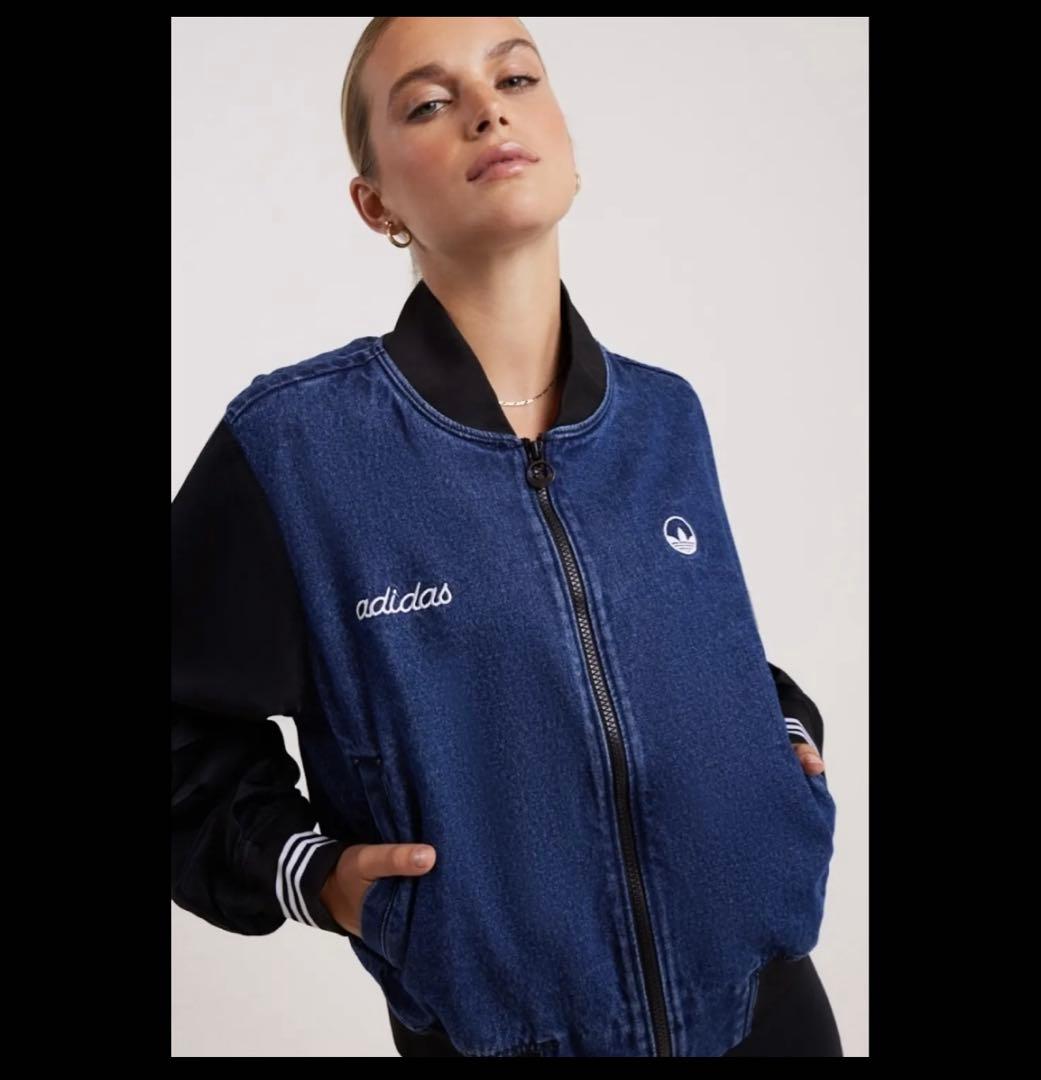 adidas originals カレッジデニムジャケット　L