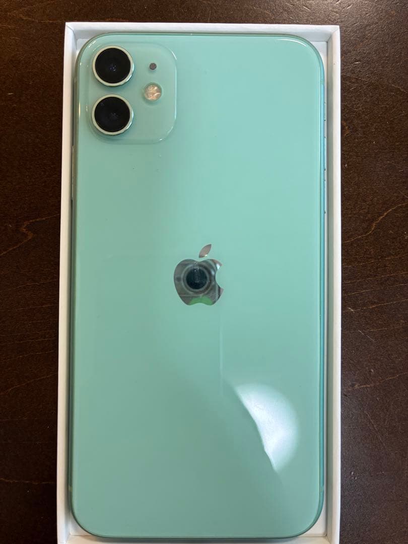 Apple iPhone 11 Mint Green 本体