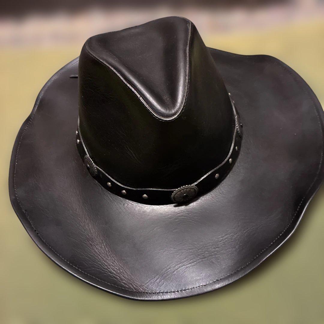 STETSON ステットソン レザーハット ウェスタン カウボーイ テンガロン