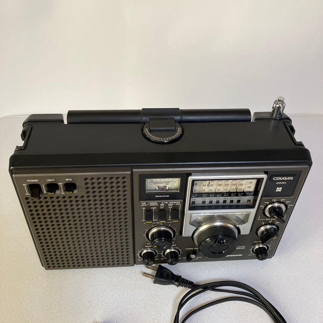 ナショナルＢＣＬラジオ　クーガー　　　２２００ 完動品