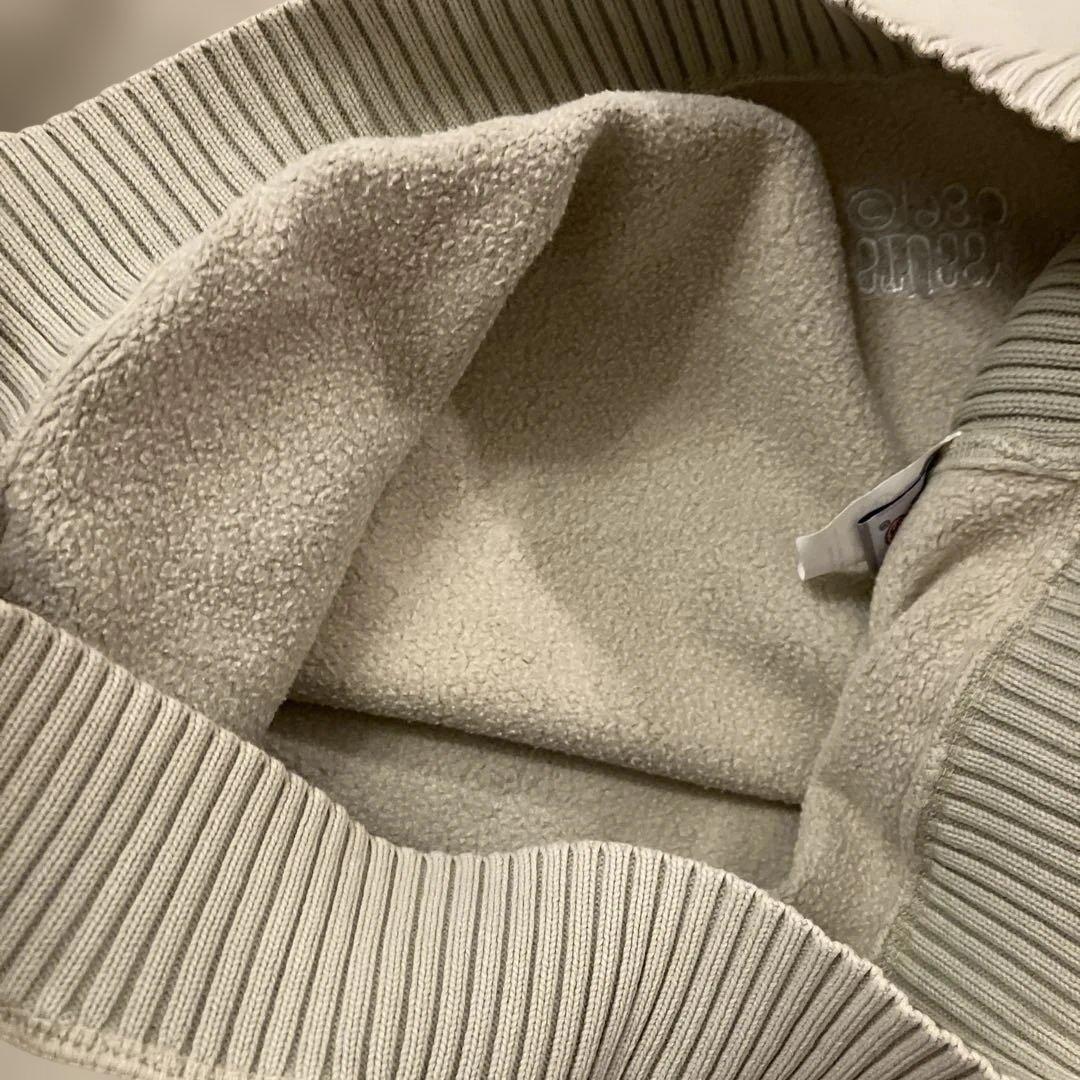 STÜSSY oldstussyトレーナー ニットスウェットLサイズ クリーム