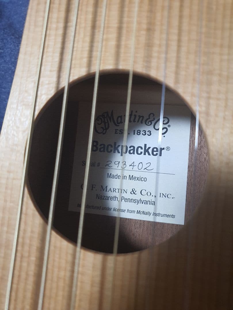 Martin backpacker マーチン バックパッカー