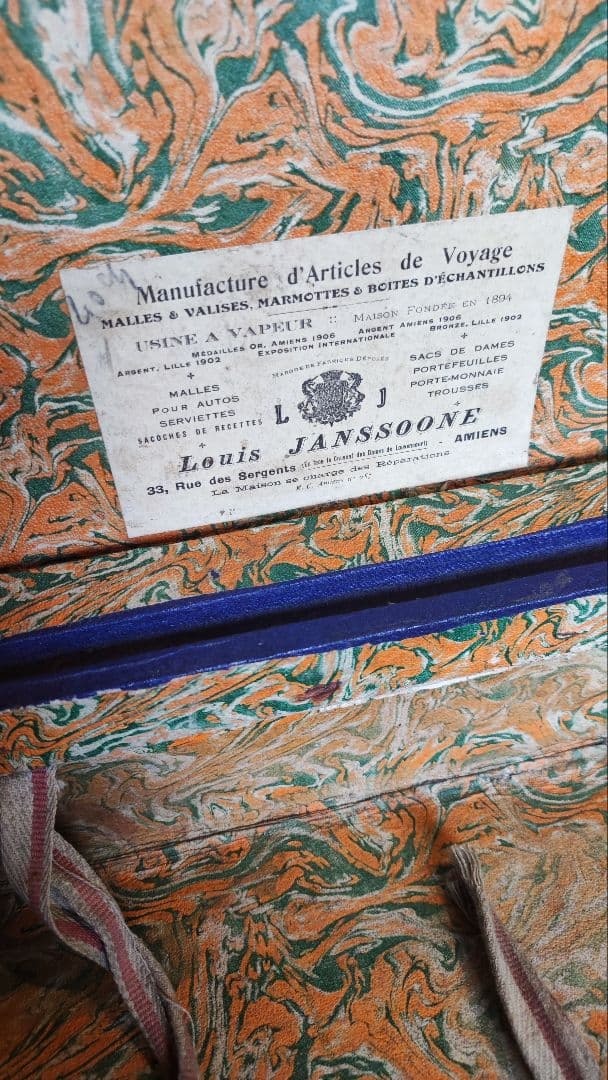 まみちゃん専用　LOUIS JANSSOONEアンティーク　トランク