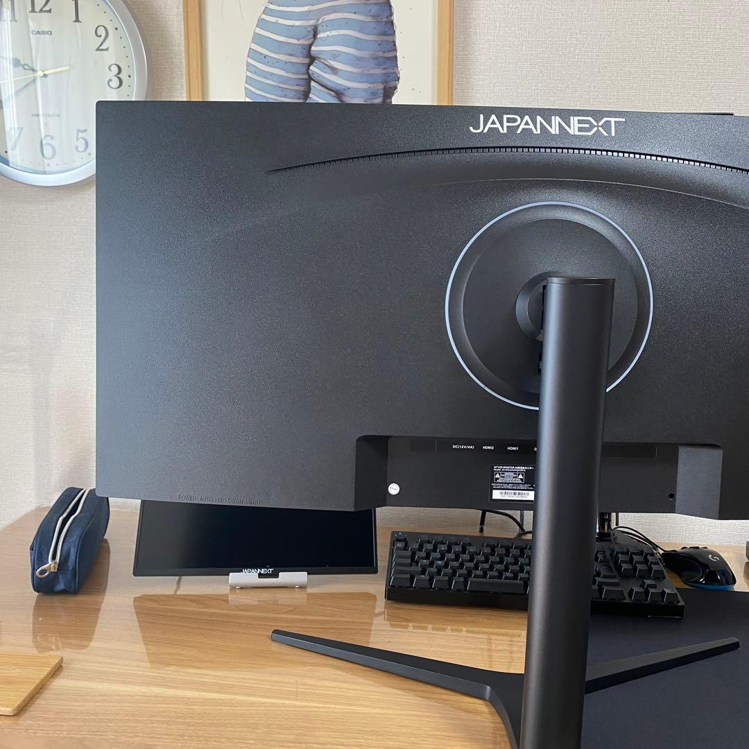 【超美品】ウルトラワイドモニター 34インチ 曲面 IPS JAPANNEXT