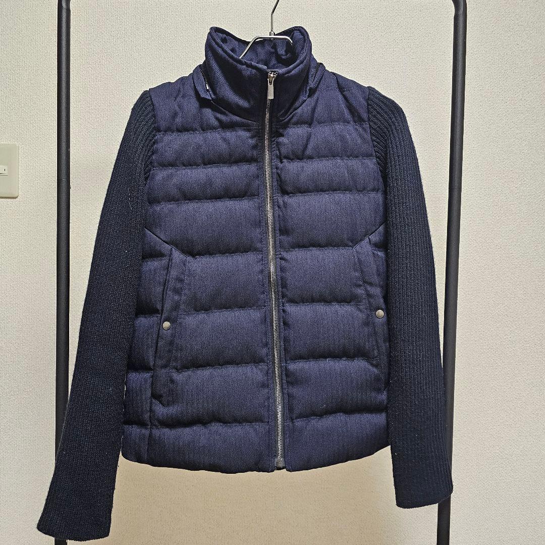 【新品レベル】renoma  袖ニットダウンジャケット Mサイズ