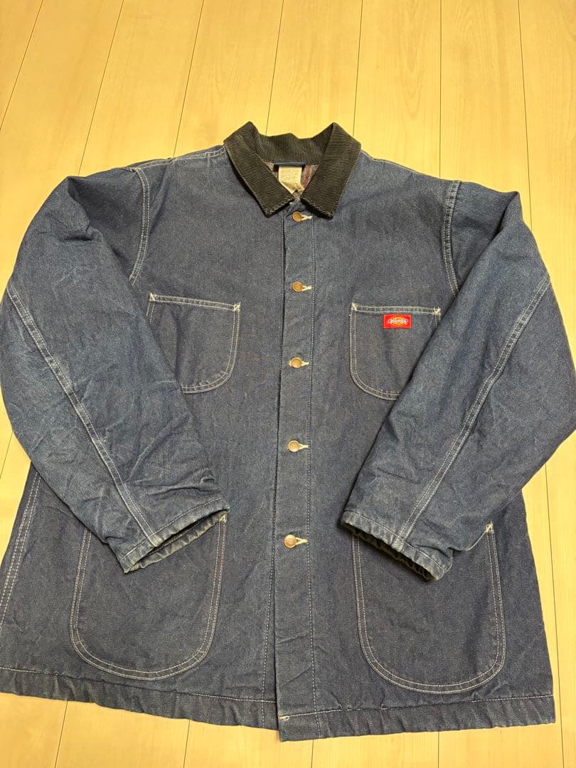 ディッキーズ　デニムカバーオール ブランケット