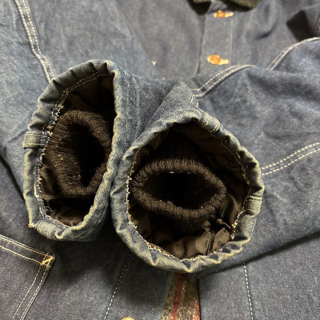 ディッキーズ　デニムカバーオール ブランケット