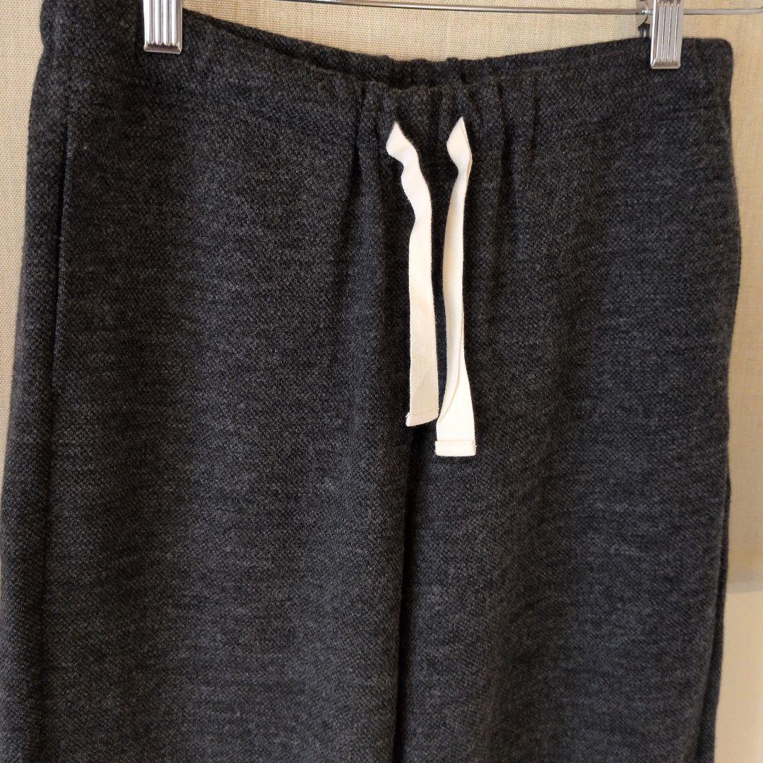 【美品】Gauze# (g) グラム　ウールアンクルパンツ　グレー