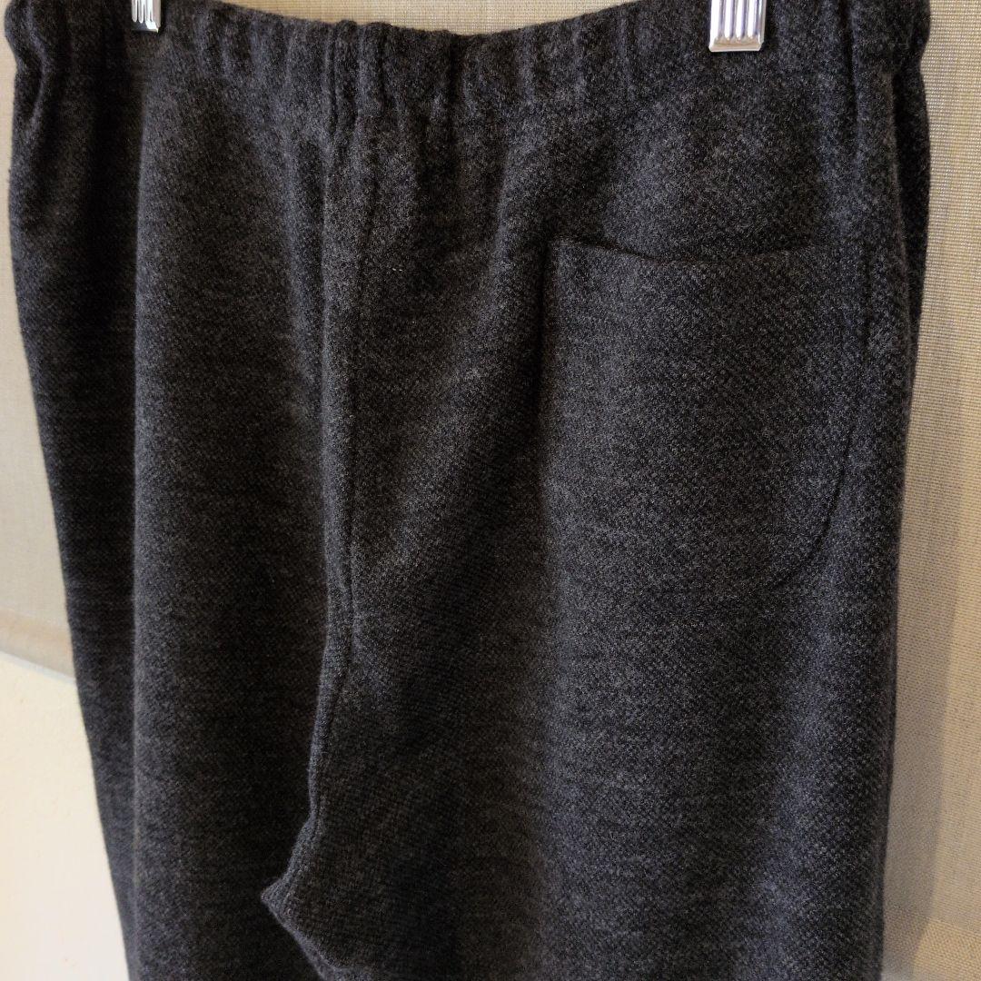 【美品】Gauze# (g) グラム　ウールアンクルパンツ　グレー