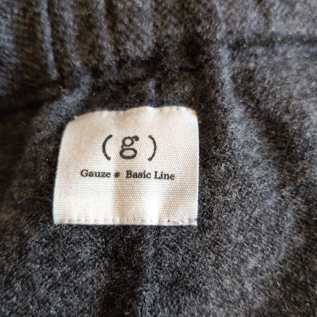 【美品】Gauze# (g) グラム　ウールアンクルパンツ　グレー