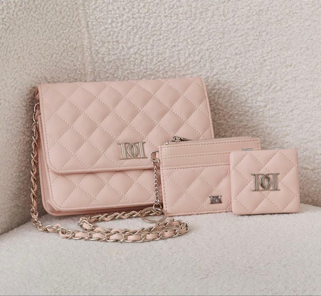 darich DDロゴキルティングトラベルセット ダーリッチ　ピンク