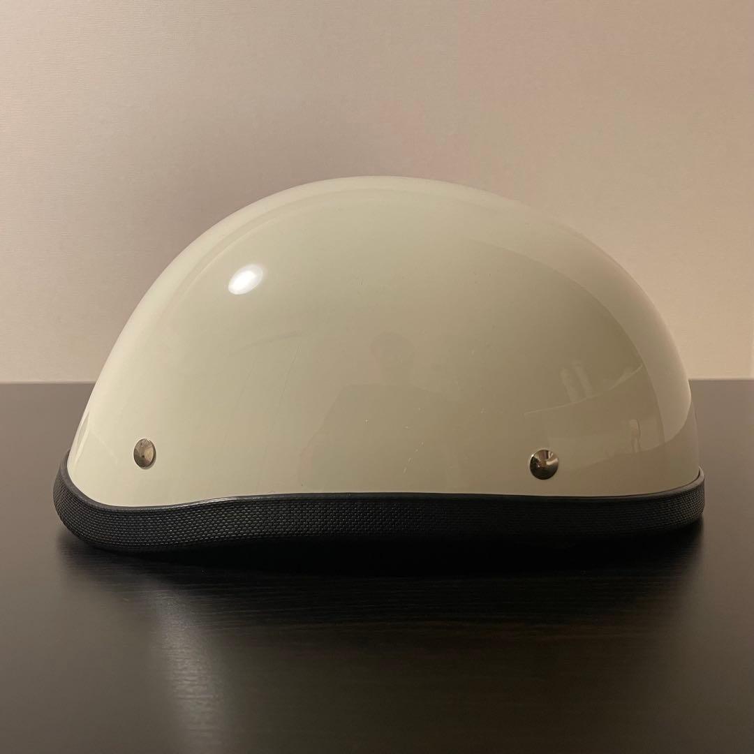 【美品】TT&CO USAイーグル　ヘルメット　アイボリー　M/L インテリア用