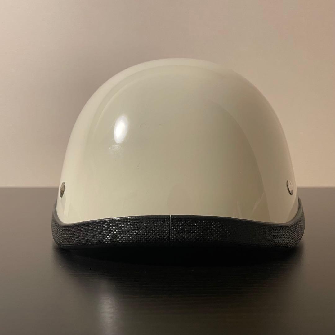 【美品】TT&CO USAイーグル　ヘルメット　アイボリー　M/L インテリア用