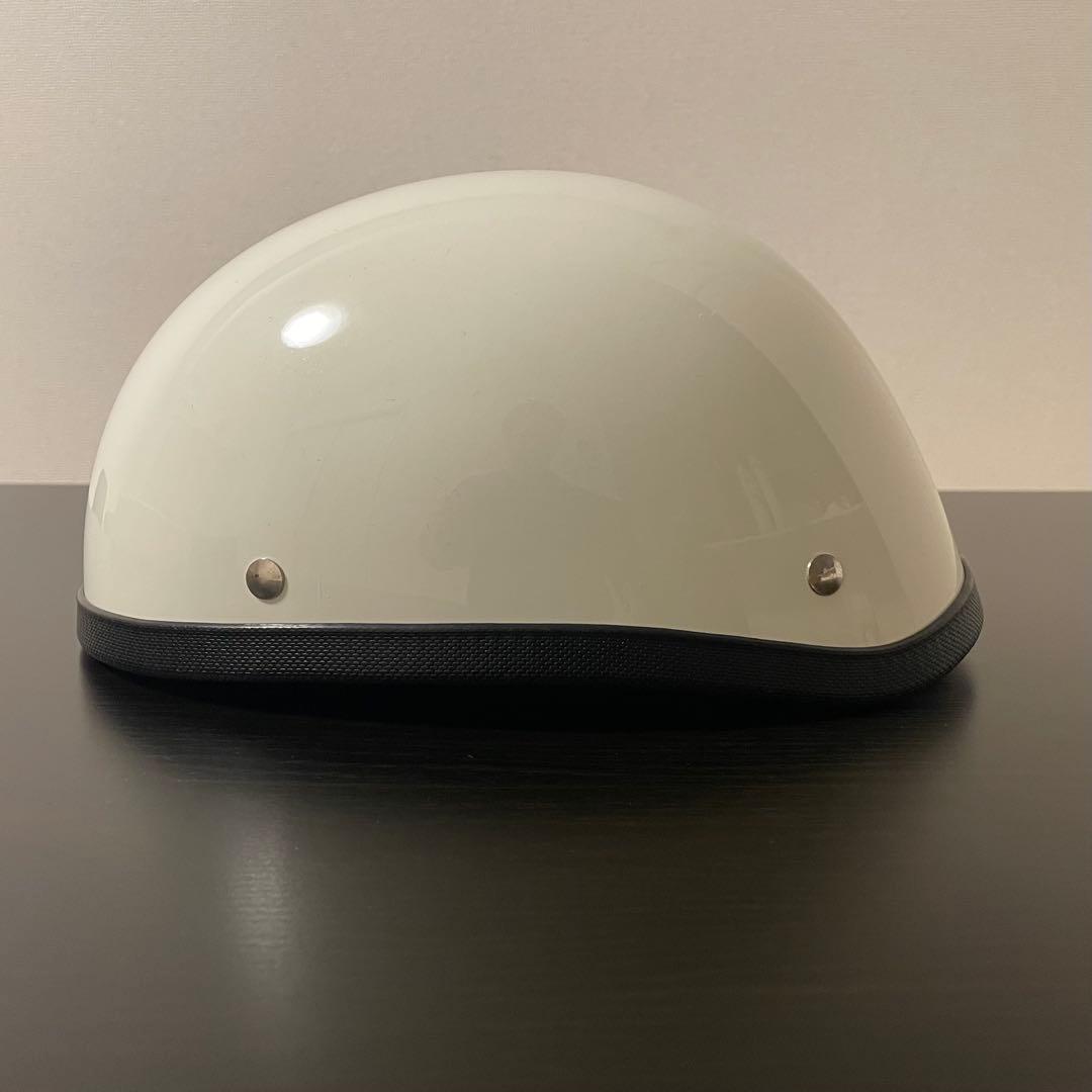 【美品】TT&CO USAイーグル　ヘルメット　アイボリー　M/L インテリア用
