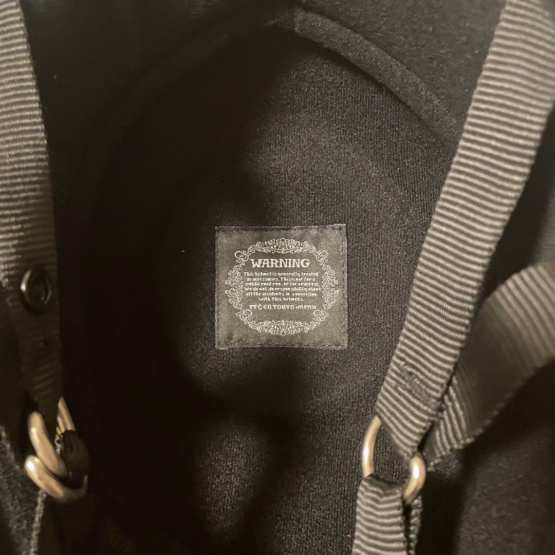 【美品】TT&CO USAイーグル　ヘルメット　アイボリー　M/L インテリア用