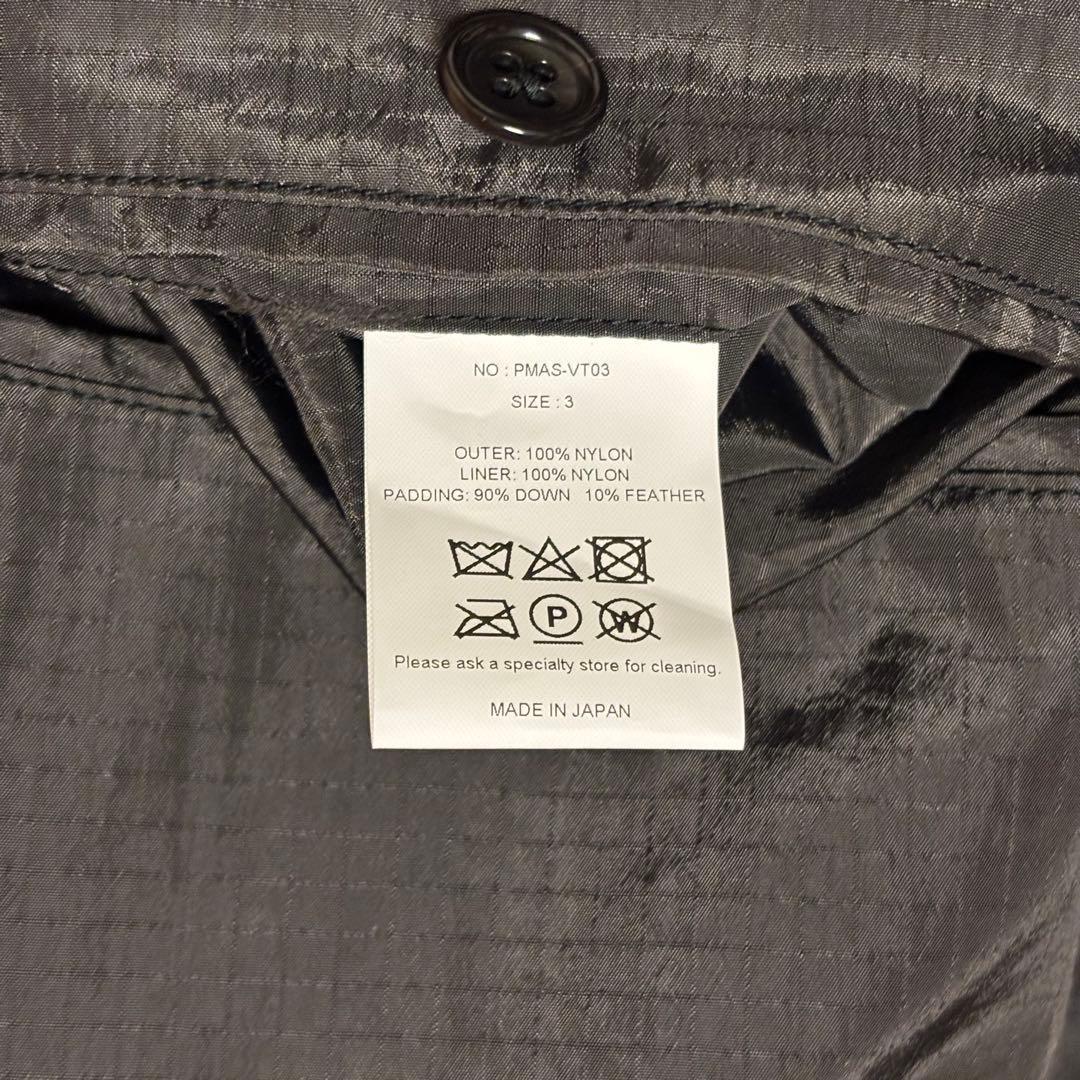 PHIGVEL ダウンベスト ブラック