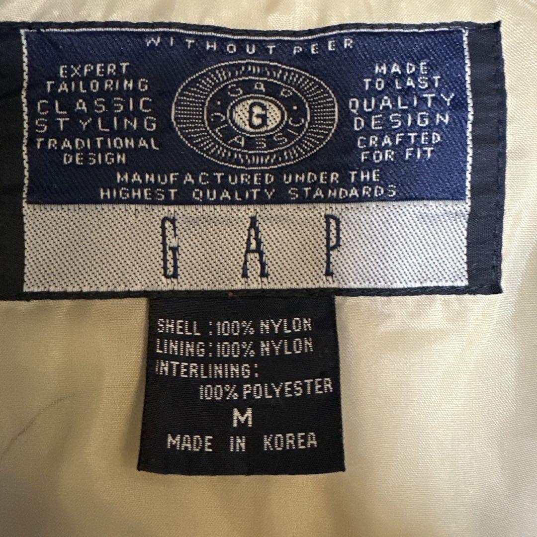 ⭐️極美品　80s OLD GAP オールドギャップ　スタジャン　両面刺繍