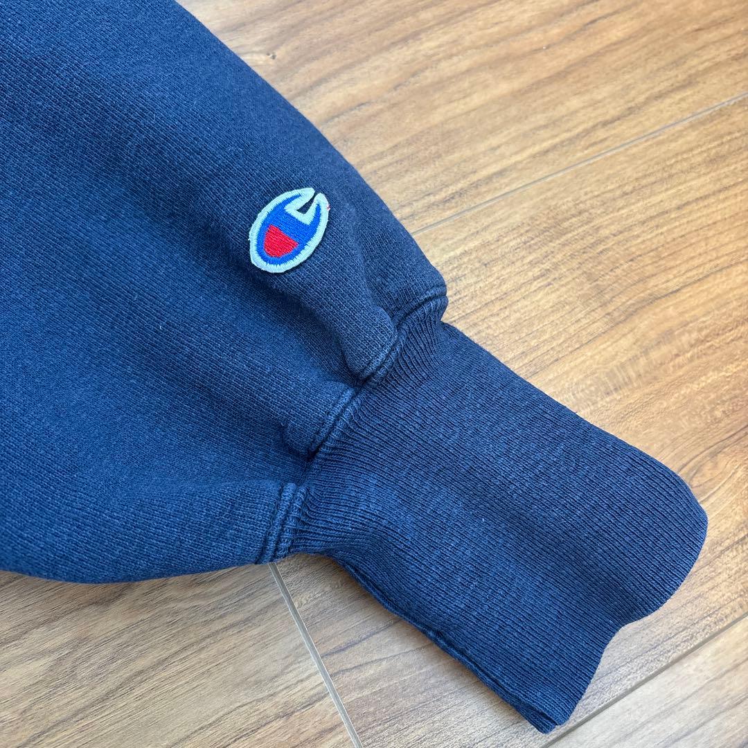 し*お様 90s チャンピオン　リバースウィーブ　XL ネイビー