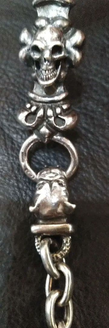 シルバー925 ガボール タイプ ウォレットチェーン ハンガーチェーン 160g