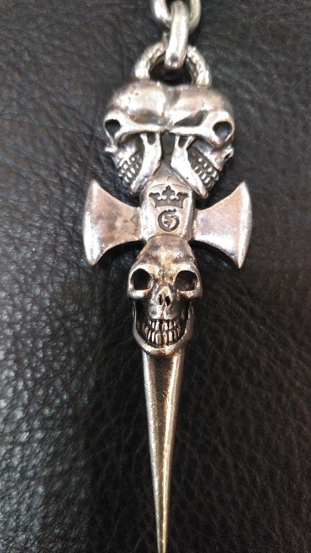 シルバー925 ガボール タイプ ウォレットチェーン ハンガーチェーン 160g