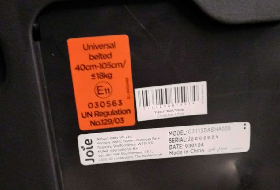 *＊ちっくさん＊*Joie Steadi 安全性◎R129 車用チャイルドシート