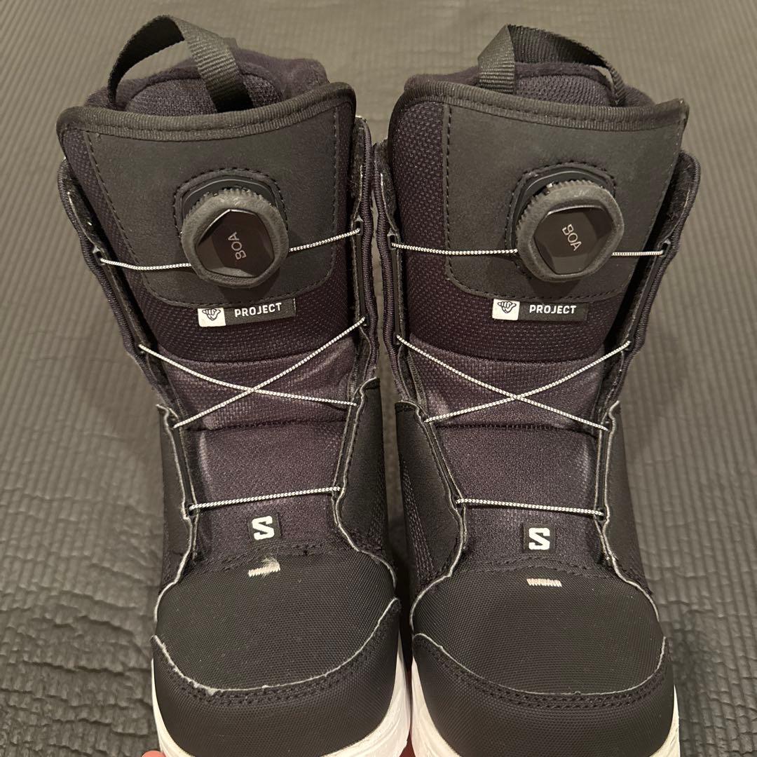 Salomon 子ども用スノーボードブーツ ブラック