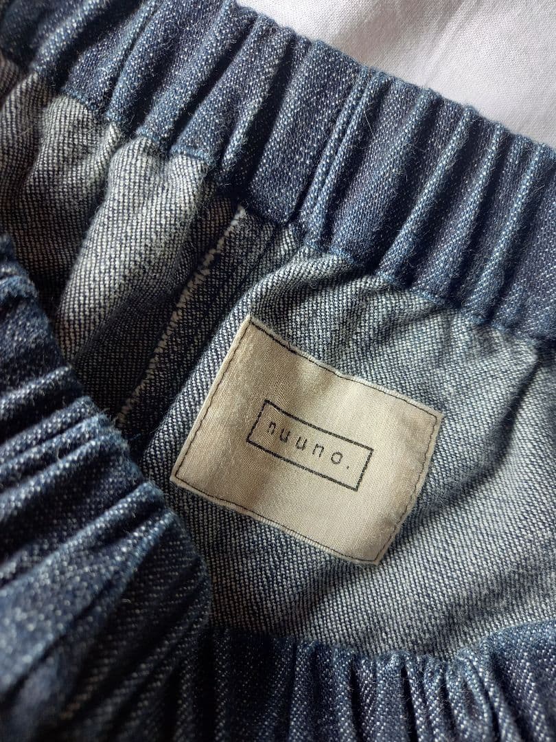 nuuno. デニムコッペパンツ