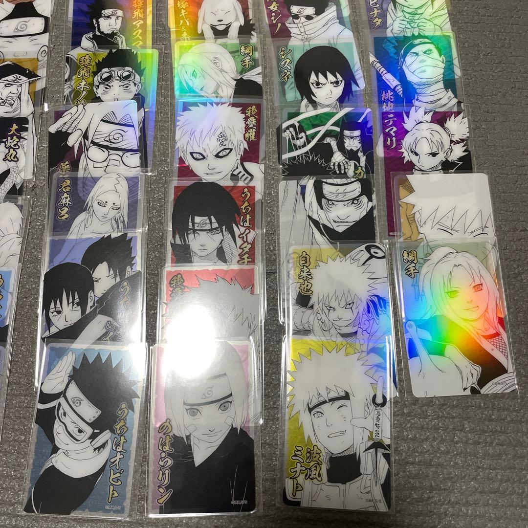 ナルト　ジャンプフェスタ　ホロクリアカード　セミコンプセット