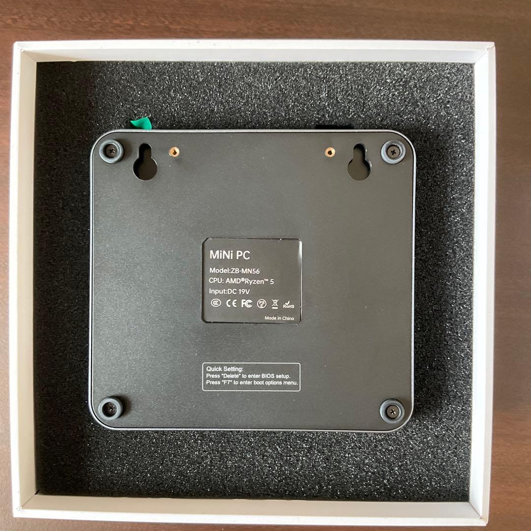 AskHand ミニPC AMD Ryzen 5 5600H 6コア12スレッド