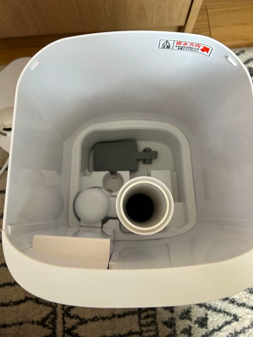 上給水ハイブリッド加湿器 UHK-500-W ホワイト