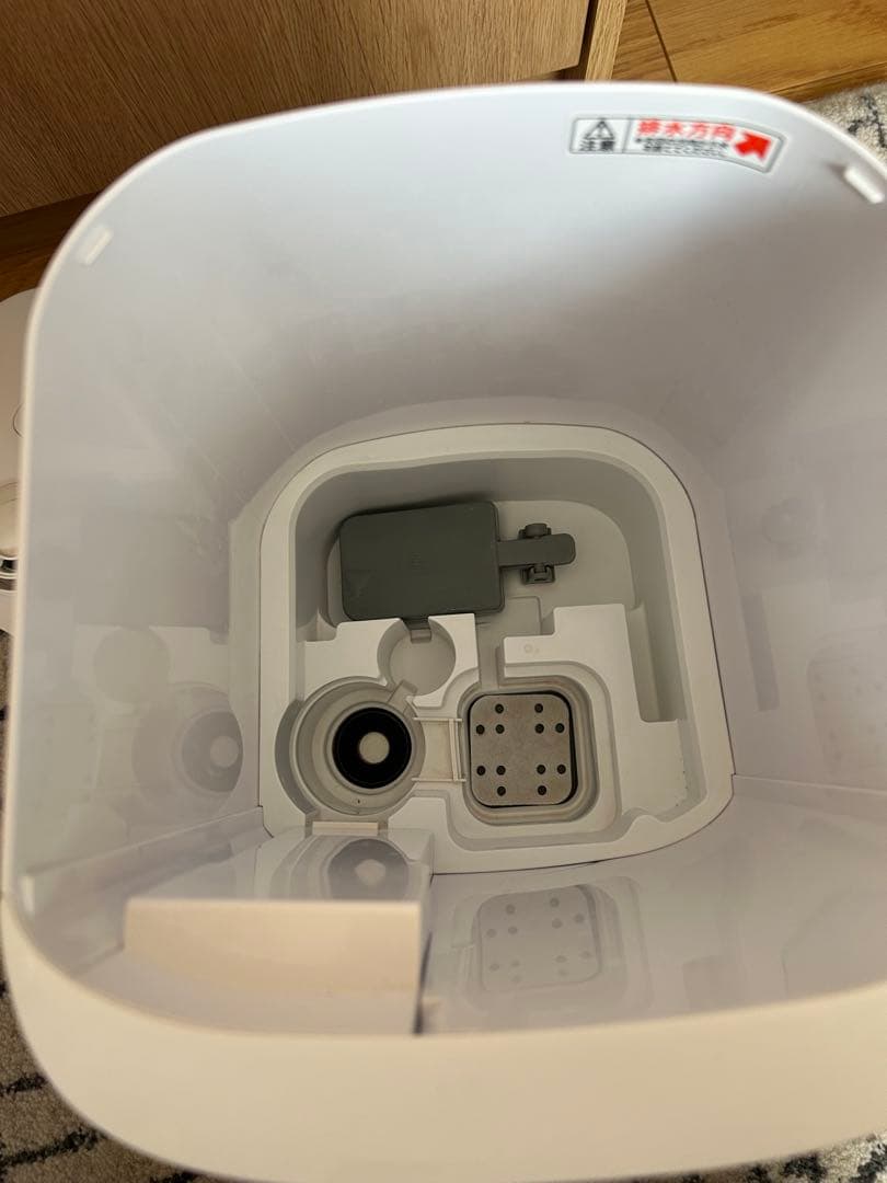 上給水ハイブリッド加湿器 UHK-500-W ホワイト