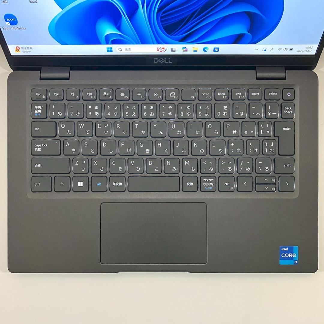 ★第11世代i7★ メモリ32GB SSD512GB 美品 DELL 400