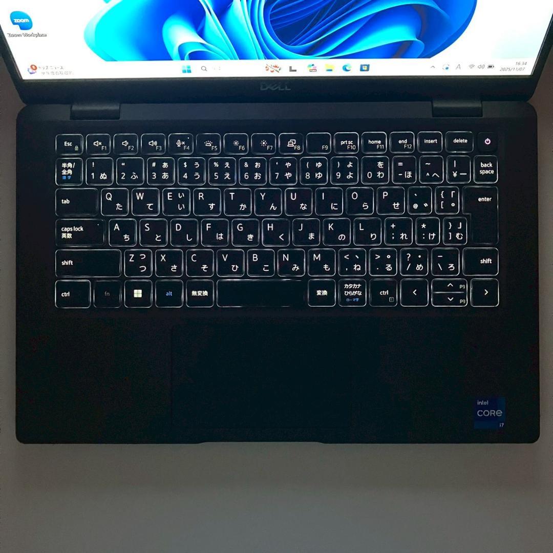 ★第11世代i7★ メモリ32GB SSD512GB 美品 DELL 400