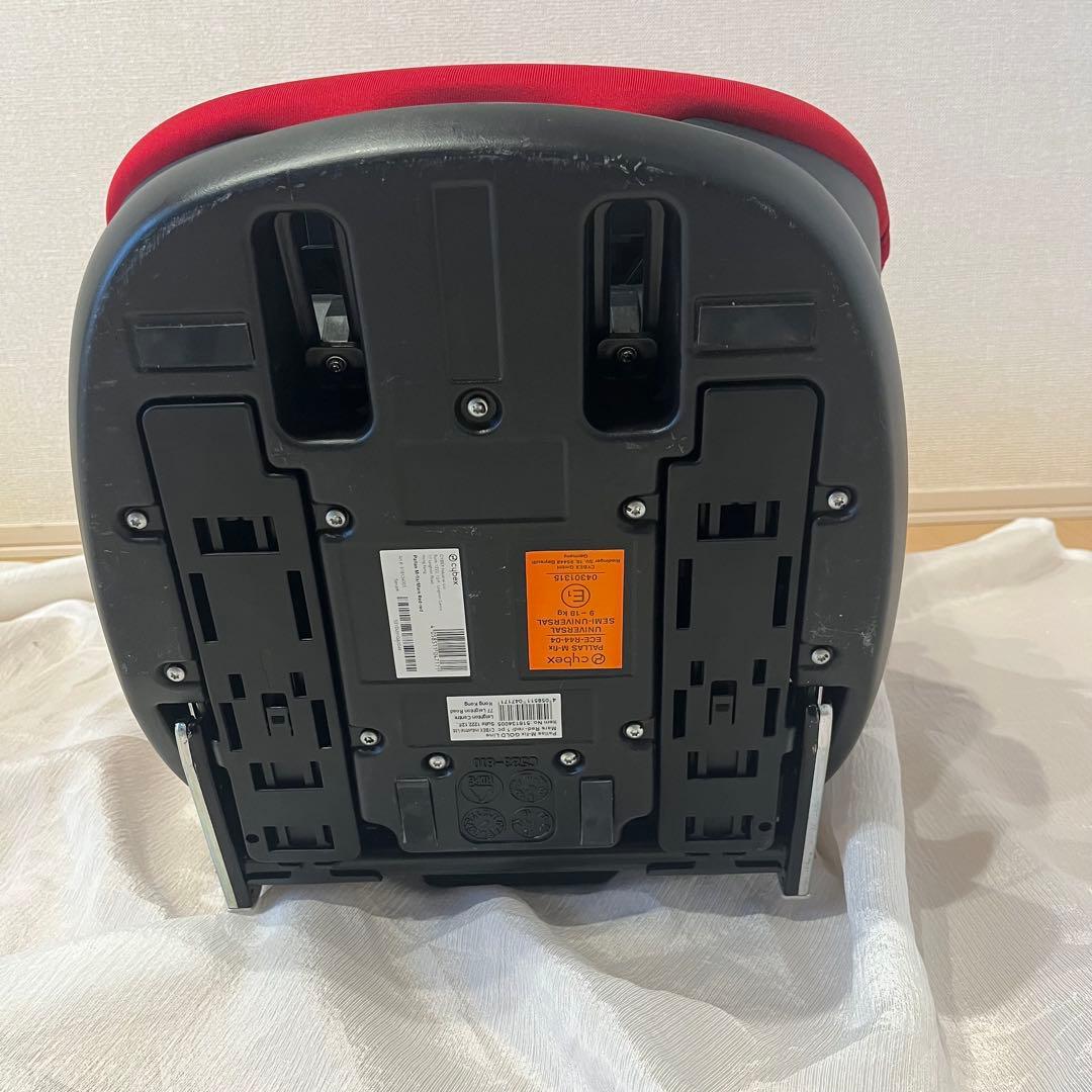 【美品】 CYBEX PALLAS M-FIX パラス チャイルドシート 赤