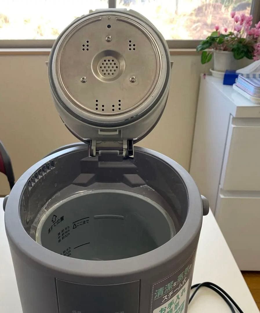 象印スチーム式加湿器　EE・DC50　4ℓグレー