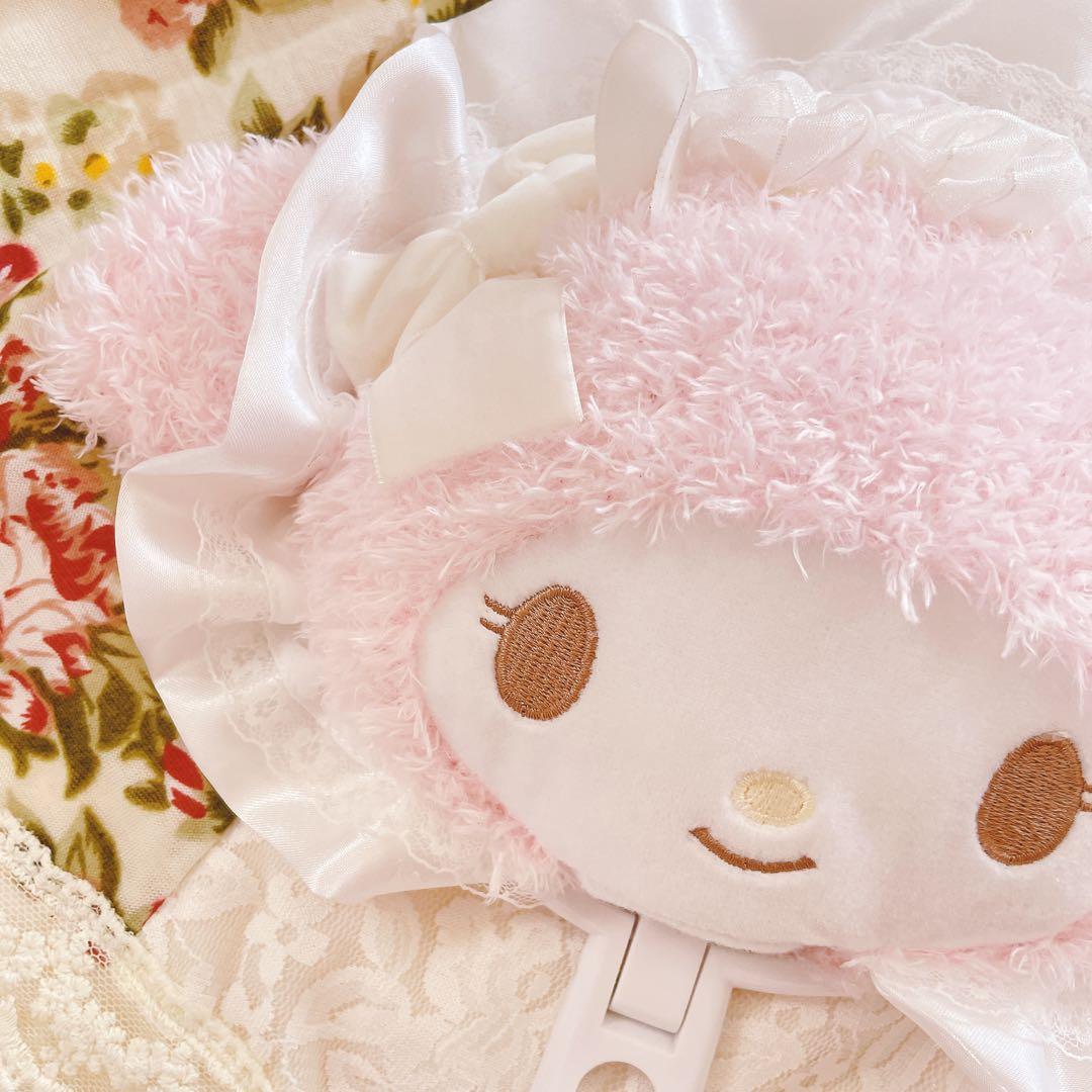 18.マイメロディー✨サンリオ マイメロ レースウェディング ミラー 手鏡