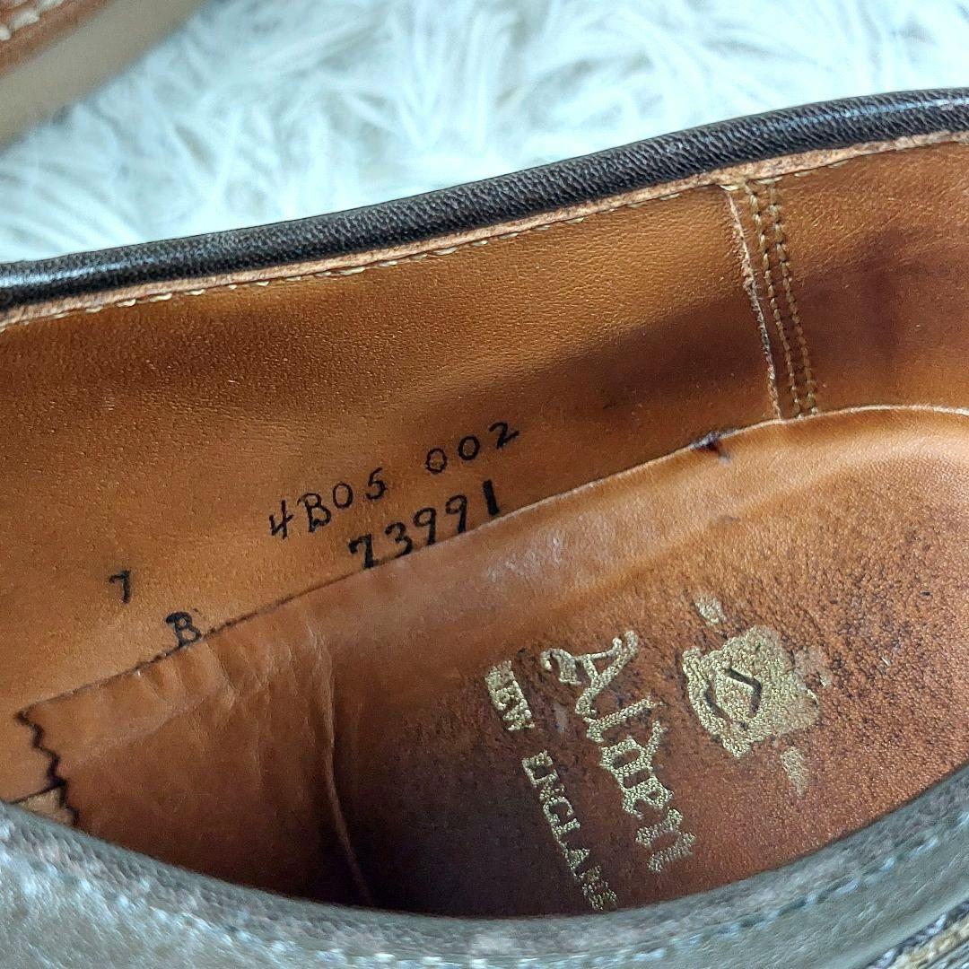 美品箱付 Alden トゥモローランド別注 レンジャーモック 革靴レザーシューズ