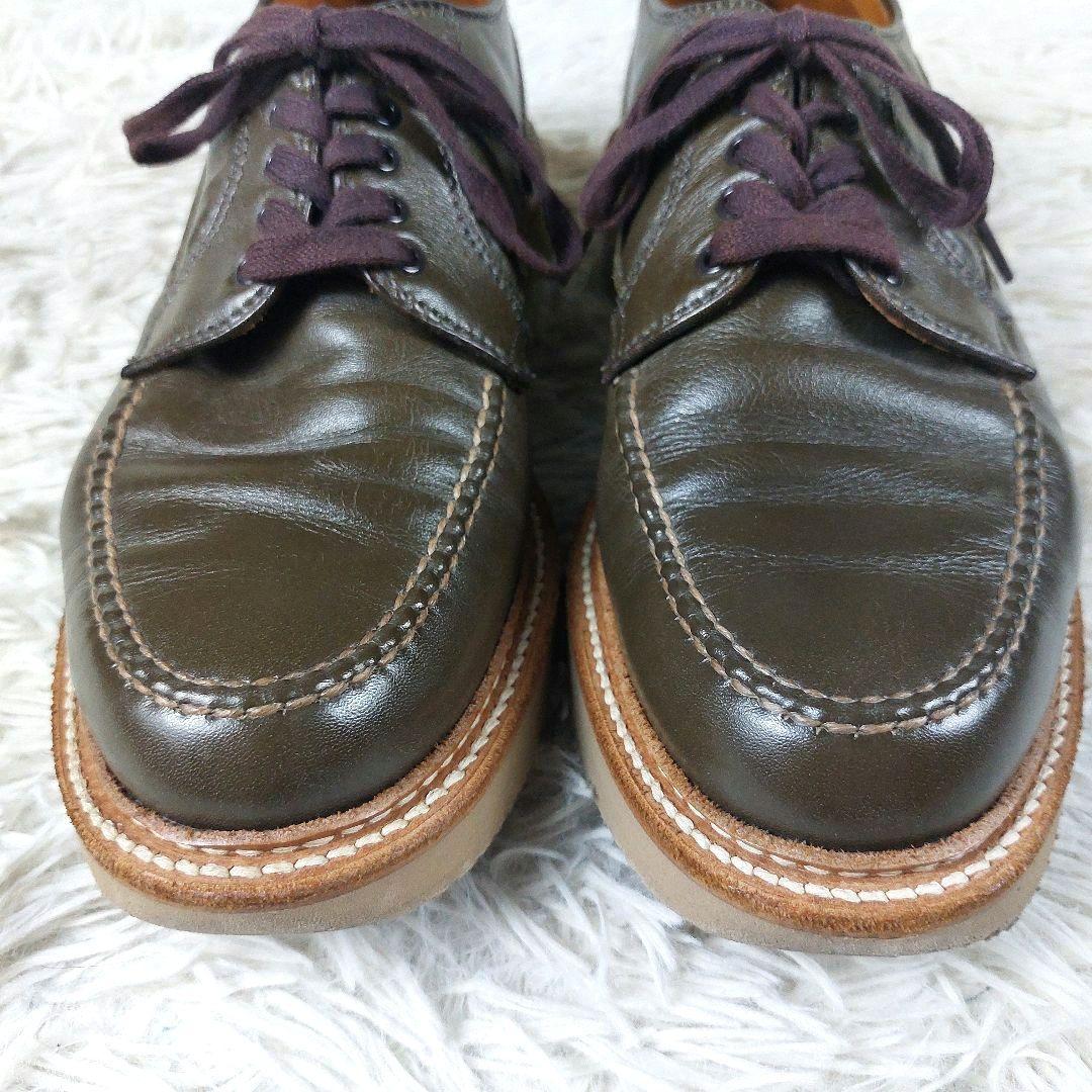 美品箱付 Alden トゥモローランド別注 レンジャーモック 革靴レザーシューズ