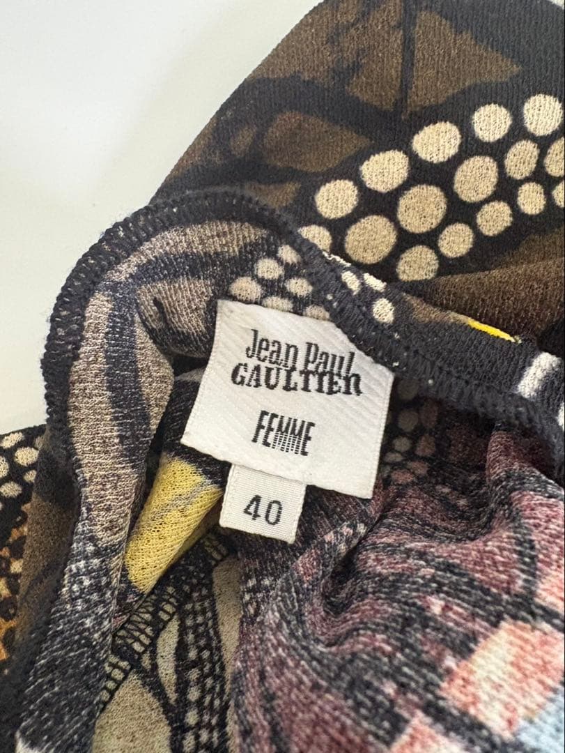 ジャンポールゴルチェ　パワーネット　前結び　トップス　レディース