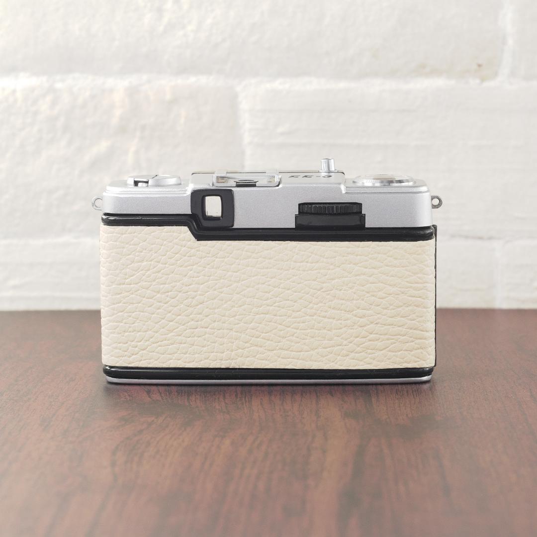 ✽PEN　EE-3✽EE3✽OLYMPUS✽オリンパス✽ハーフカメラ✽牛革貼替