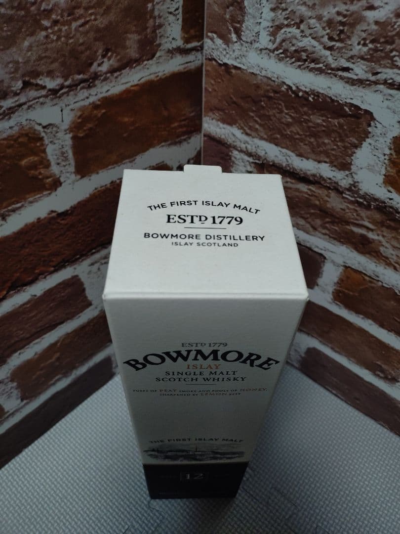 稀少 終売品 ボウモア12年旧ボトル（蒸溜所印刷）