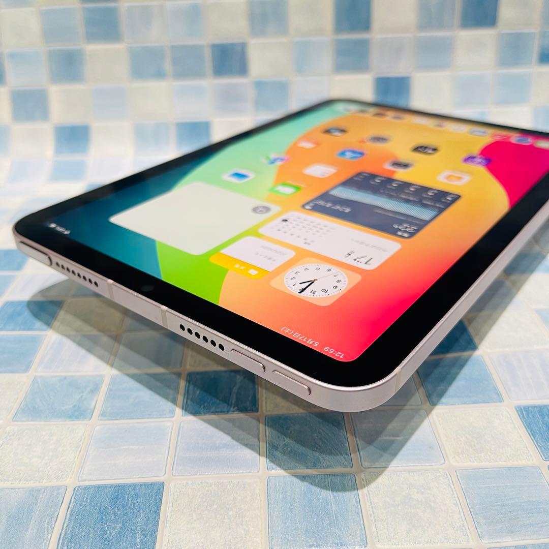 SIMフリー iPad mini 第6世代 本体 64GB ピンク 電池良好