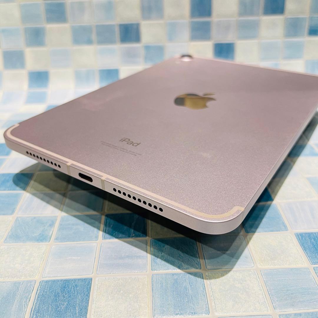 SIMフリー iPad mini 第6世代 本体 64GB ピンク 電池良好