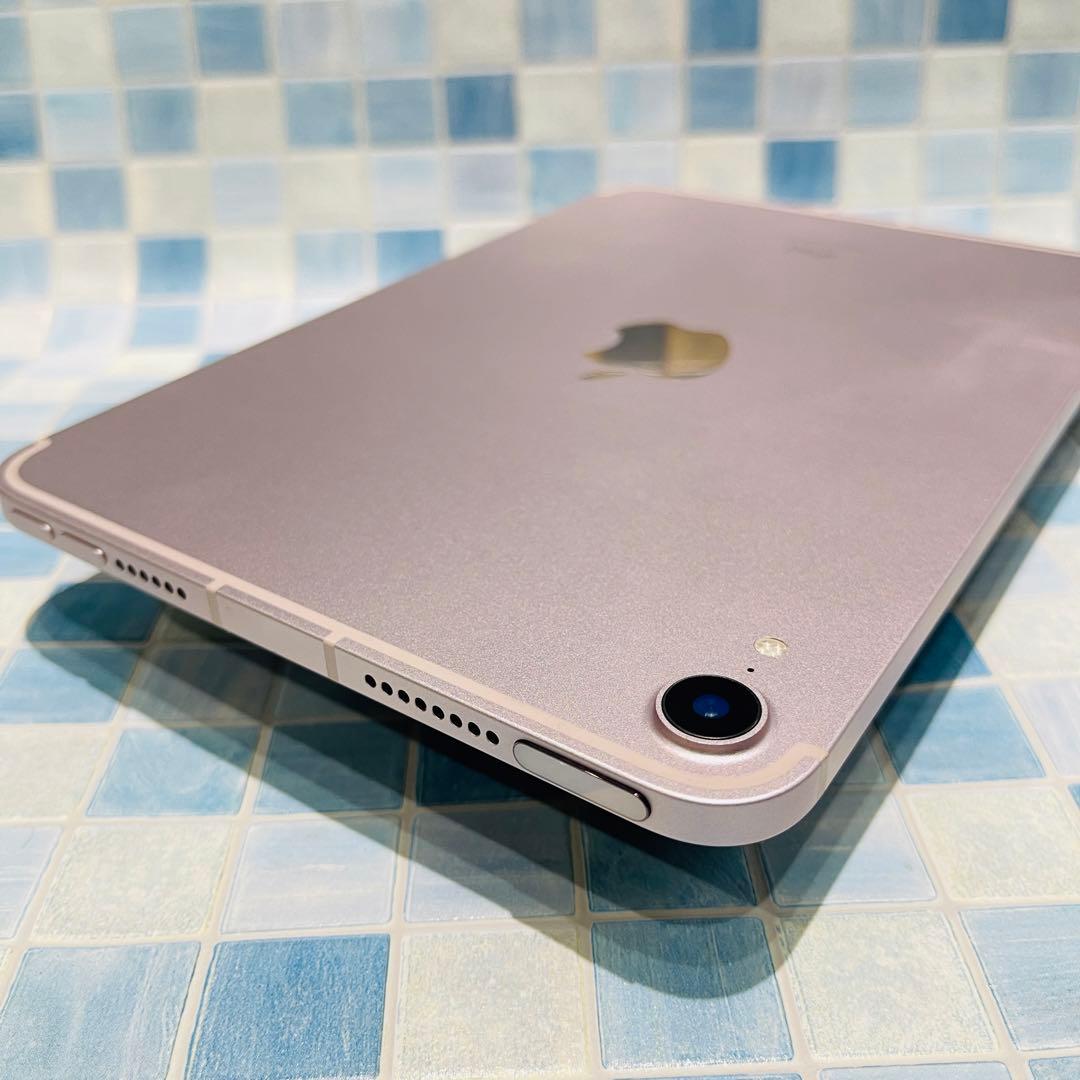 SIMフリー iPad mini 第6世代 本体 64GB ピンク 電池良好