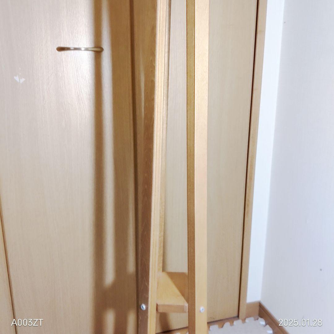 アクタス風 ポールハンガー コートハンガー 木製 北欧 モダン 曲木 4本脚