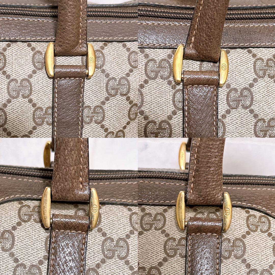 『美品』GUCCI(グッチ)ハンドバッグ PVC シェリーライン