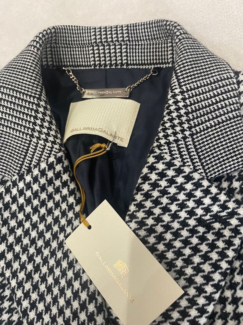 [新品] ガリャルダガランテ　千鳥柄ダブルブレスト テーラードジャケット