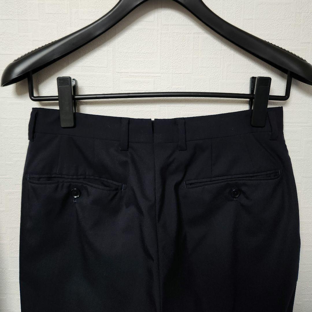 トゥモローランド　スーツ（美品、ネイビー、サイズ42、ウール100%）