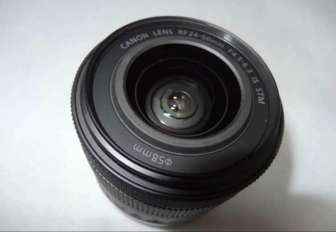 【美品】Canon◎RF 24-50mm F4.5-6.3 IS STM レンズ