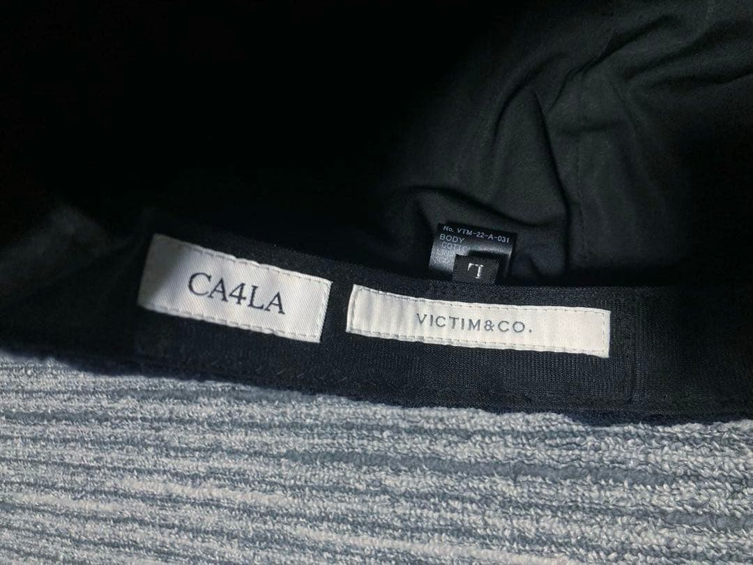 VICTIMカシラCA4LA BIG CASQUETTE キャスケット　パイル